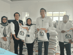 604 Warga Margadadi Terima Bantuan Pangan sekaligus Dua Bulan